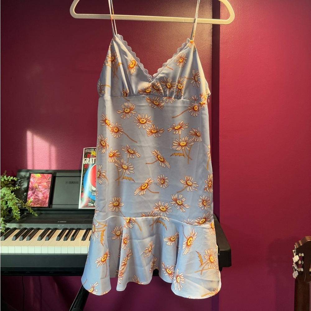 Urban Outfitters babydoll fit and flare cut mini dress. New with tags.